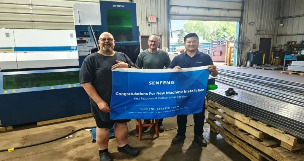 SF6012PLUS 3kW Fiber Laser Tube Cutting Machine Installation and Commissioning